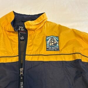 Women’s Yellow and Navy Jacket
